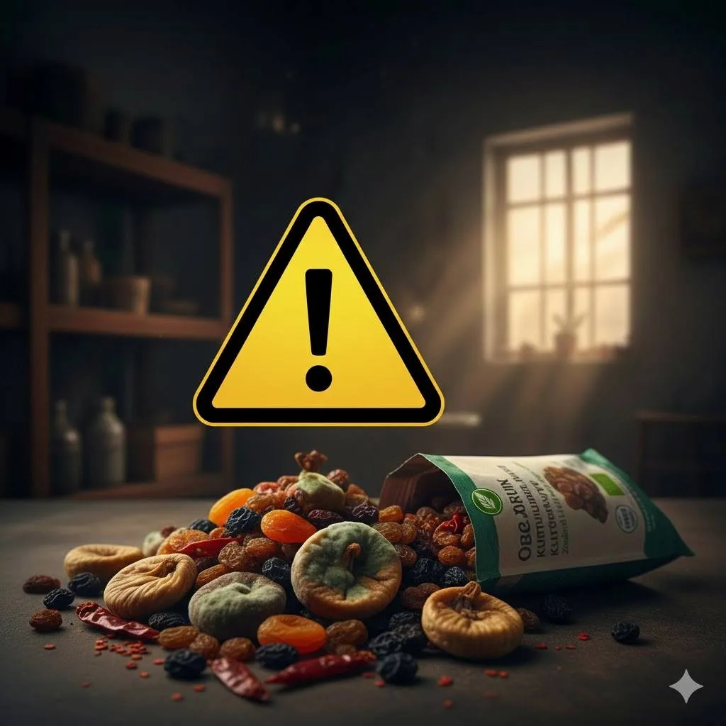 Organik Ürünlerde Bile Risk Var: Kurutulmuş Meyvelerde Aflatoksin Patlaması!