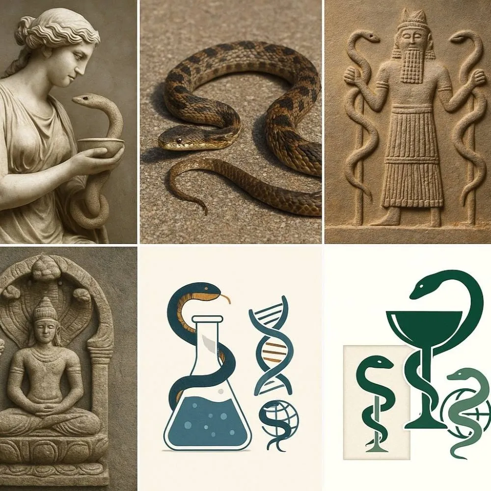 Zehir mi, Şifa mı? Antik Dünyadan Modern Eczacılığa Yılan Figürü