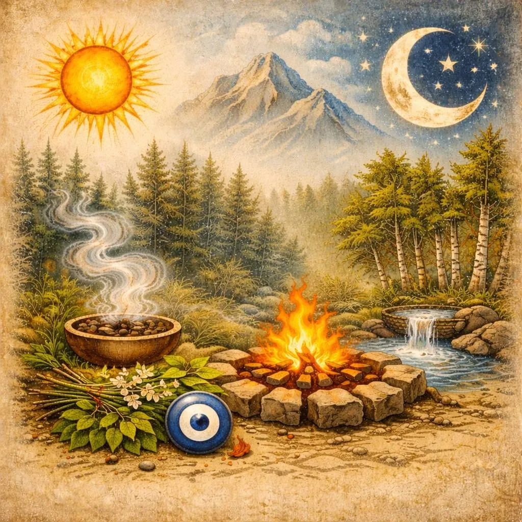 Doğa, Tengri ve Şifa: Türk Mitolojisinde Tıbbi Sembolizm