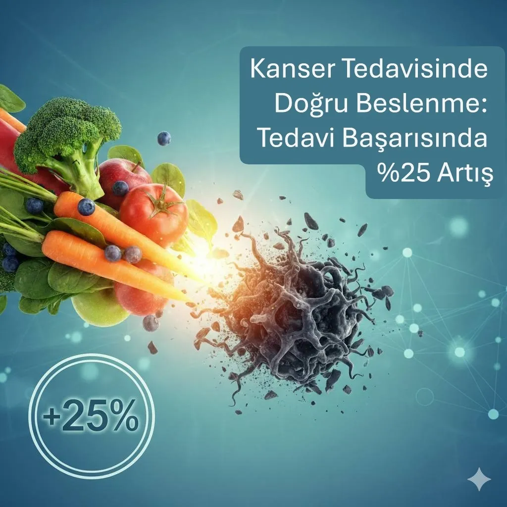 Kanser Tedavisinde Doğru Beslenme Tedavi Başarısını %25 Artırıyor