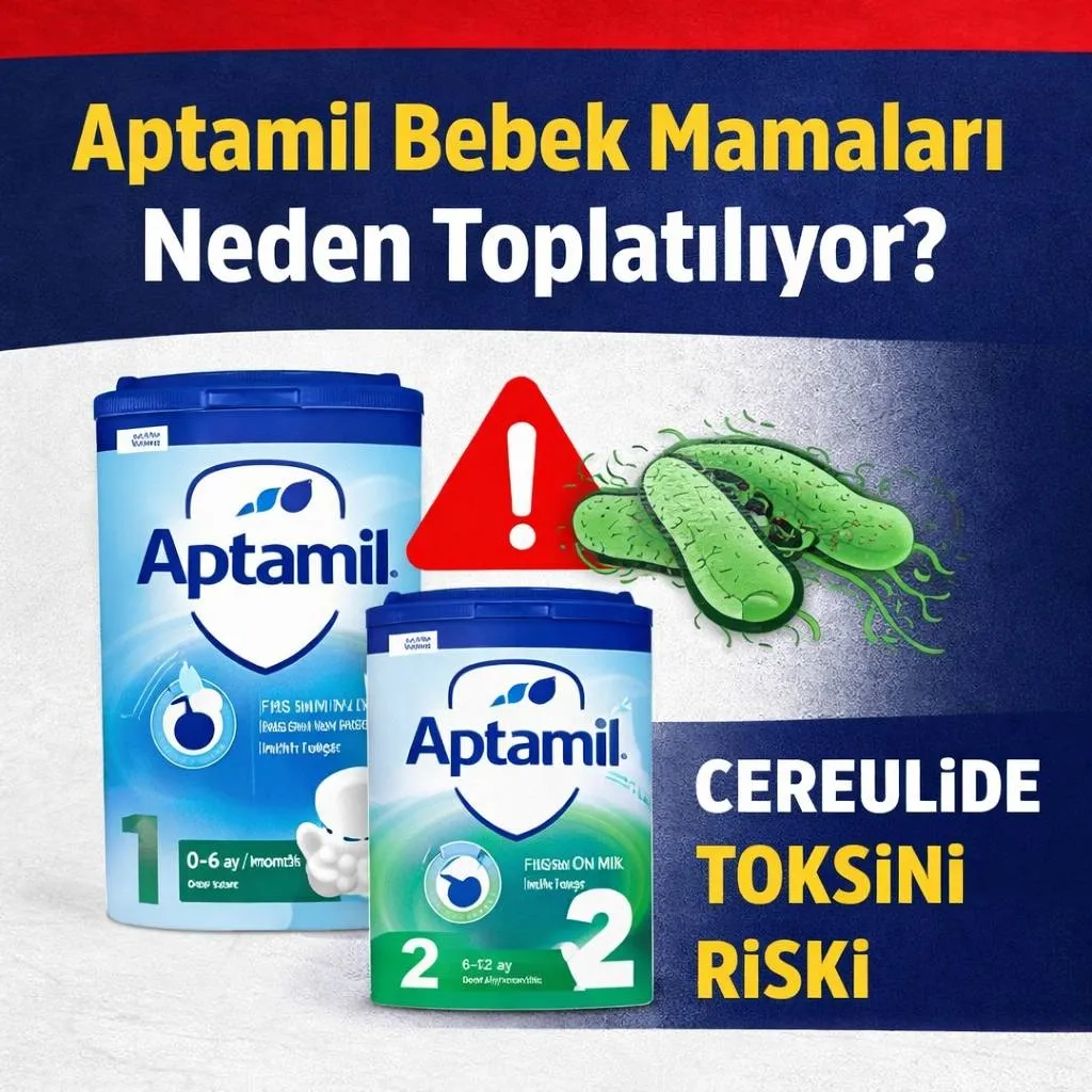 Aptamil Bebek Mamaları Neden Toplatılıyor? Bebek Sağlığı Alarmı!