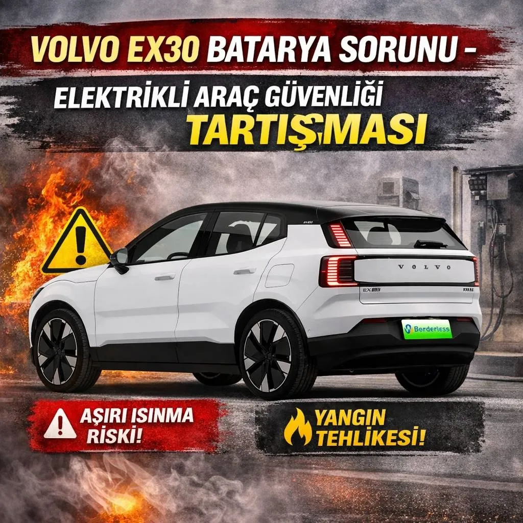 Volvo EX30 Batarya Riski Gündemde: Elektrikli Araçlar Ne Kadar Güvenli?