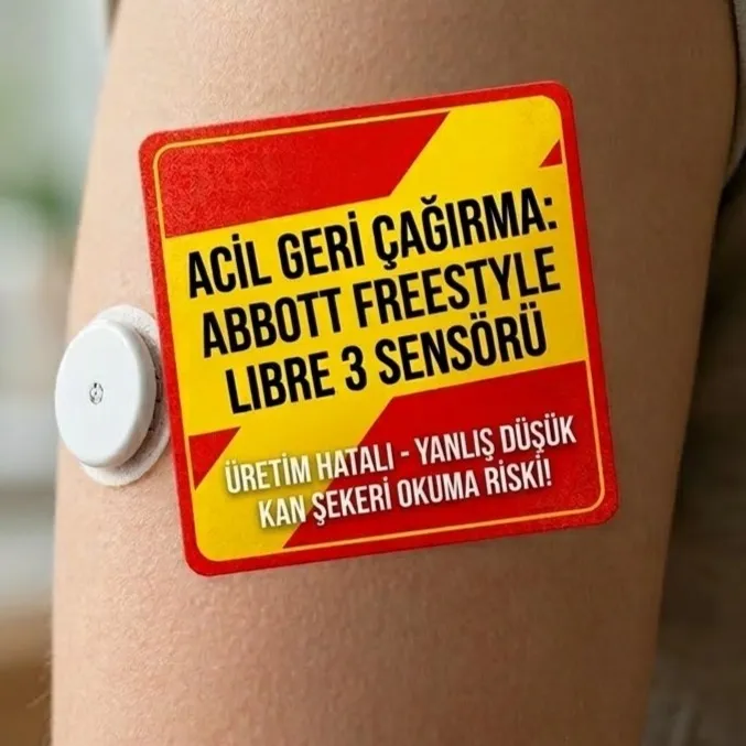 Diyabet Hastaları İçin Kritik Uyarı:  Abbott FreeStyle Libre Yanlış Kan Şekeri Ölçümü 7 Ölüme Yol Açtı