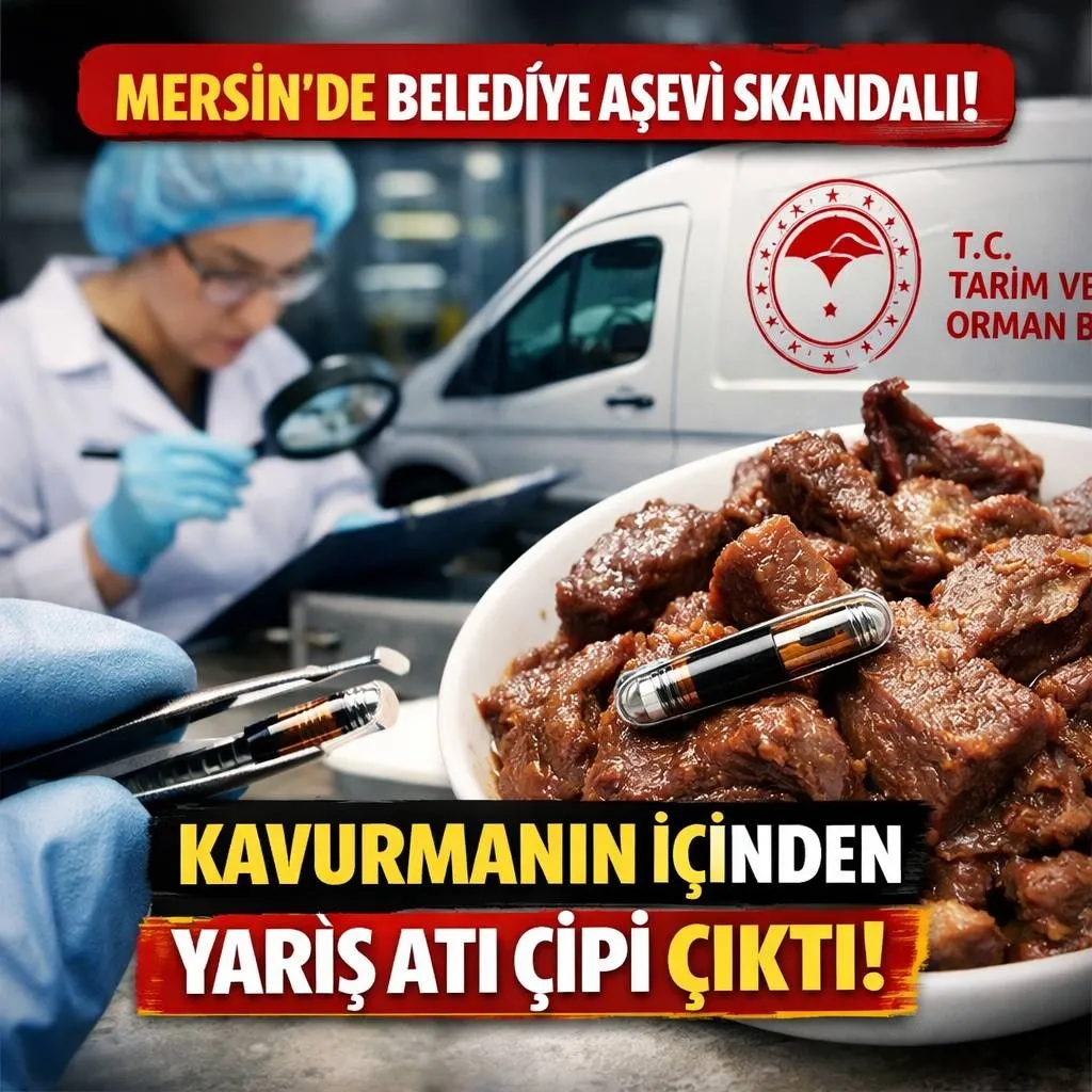 Aşevi Kavurmasının İçinden Yarış Atı Çipi Çıktı! Gıda Güvenliğinde Denetimler Neden Önemli?