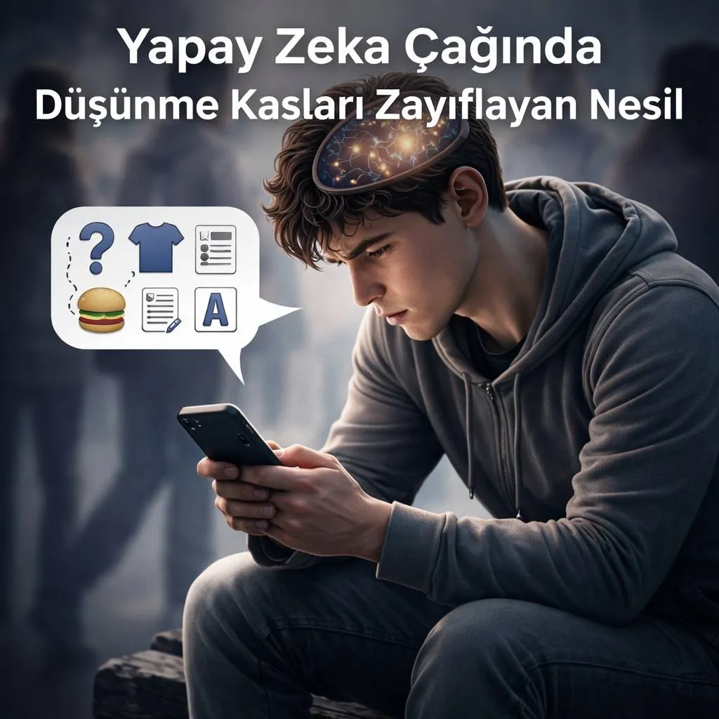 Yapay Zeka Çağında Zayıflamış Düşünme Kasları ve Yeni İnsan Profili